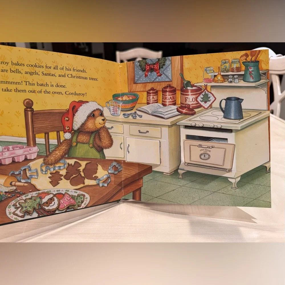 Corduroy’s Christmas 1992 Hardcover Lift-the-Flap Book – Viking